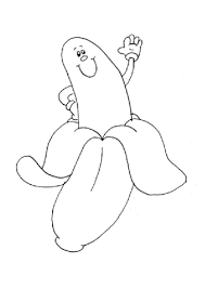 Coloriage Fruits Banane Coloriage Fruits Coloriage Photos De Fruits Et Legumes