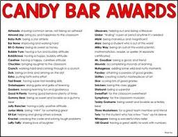 Fai clic ora per giocare a candy riddles. End Of Year Awards Candy Bar Awards Certificates Editable Candy Bar Awards Candy Awards Fun Awards