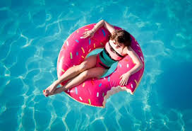 Pink Pool Donut Cute Kiddie Pool Float Floaties