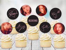 Blackpink Cupcakes Cupcake Toppers Printable Cupcake Toppers Free Cupcake Toppers