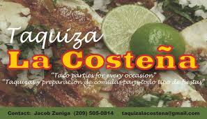 Taco bar catering introduction video transcript hi guys, my name is cesar, and this is my friend gustavo. Contact Taquiza La Costena