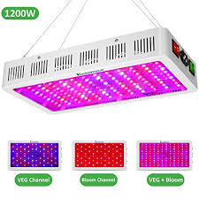 This full spectrum includes warm and cool white spectrum of 3500k and 7000k respectively. Buy Exlenvce 1500w 1200w Led Grow Light Full Spectrum For Indoor Plants Veg And Flower Led Plant Growing Light Fixtures With Daisy Chain Function Triple Chips 15w Led Online In Belarus B08g18ffl8