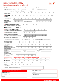 Je ne souhaite accéder aux. Formulaires D Agence Uba Cameroon