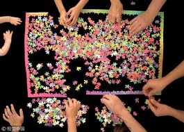 World's hardest jigsaw puzzle ever. Cgtn En Twitter Could You Complete The World S Hardest Jigsaw Puzzle Graphic Designer Clemens Habicht Has Spent One Year Creating The World S Hardest Jigsaw Puzzle With 1 000 Pieces In 1 000 Different Dazzling