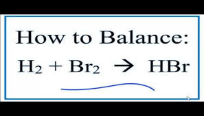 معادلة بروميد الهيدروجين المرسال