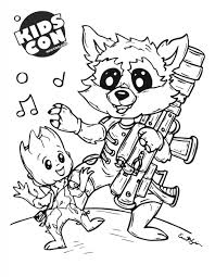 Disney coloring pages coloring book pages free printable coloring pages superhero coloring pages baby groot drawing hero marvel marvel baby groot by tylerkirkham on deviantart. Kids Con Coloring Pages Contest Kids Con New England