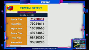 Livedraw Taiwan Pools Rabu 6 Januari 2021 Youtube