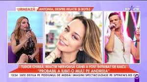 A trecut prin cateva esecuri amoroase notabile, dar andreea raicu nu a renuntat la speranta ca isi va gasi fat frumosul. Tudor ChirilÄƒ ReacÅ£ie NervoasÄƒ Cand A Fost Intrebat De Andreea Raicu Youtube