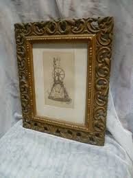 Hanns Bastianier 1885 1966 Deutscher Graphiker Exliebris Rosalie Portmann Orig Radierung Sig Von 1907 Hann Frame Home Decor