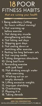 283 Bad Habits The Ultimate List Of Bad Habits In 2020 Habits Fitness Habits Fitness Infographic
