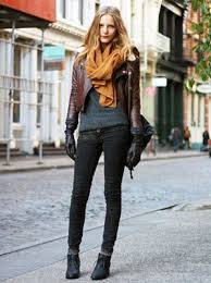 Pin By Sara Gh On Brown Leather Jacket Outfit Fashion Street Style Street Style Blog