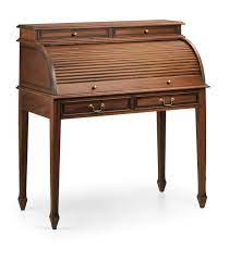 Mueble con cajones y compartimentos para papeles, generalmente cerrado por una tapa y que sirve como mesa para escribir. Buro Clasico Con Persiana Albin En Ambar Muebles