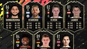 The world top fifa coins online store. Fifa 20 Totw 10 All Players Included In The Tenth Team Of The Week From 20th November Eurogamer Net