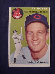 1954 Topps #15 Al Rosen ex