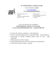 Titlul de proprietate conform normelor si legilor actuale trebue inscris in cartea funciara, iscrierea se face pe pentru intocmirea documentatiei topografice de prima inscriere a unui titlu de proprietate aveti in prima etapa nevoie de urmatoarele acte: Utile Cadastru In Iasi
