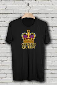 Gemini Shirt Gemini Queen Zodiac T Shirt Born In May And Etsy Gemini Shirts Queen Shirts Shirts