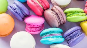Pick and select your favs by clicking at the heart button, you can choose which wallpapers and backgrounds you can use while browsing. Wallpaper Colorful Macaron Cakes Sweet Food 5120x2880 Uhd 5k Picture Image