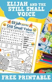 Solomon asks god for wisdom. Elijah And The Still Small Voice Puzzle Sheet Ministryark