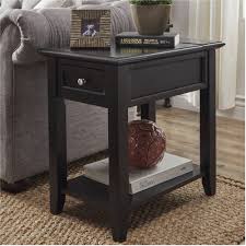 Living room end tables living room mirrors living room on a budget living room with fireplace living room furniture living room decor mirrored end table morris end table with drawer. Chelsea Lane Wood 24 High End Table With One Drawer And Lift Top 3 Plug Power Outlet Vulcan Black Walmart Com Walmart Com