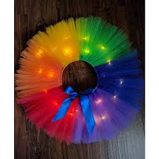 Rainbow Led Light Up Tutu Jazzygdesigns