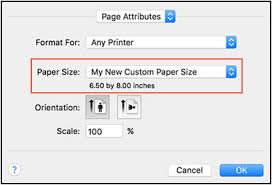 hp printers creating custom paper sizes hp customer support