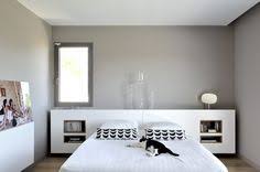 maison contemporaine dans l ouest de lyon suite parentale avec tete de lit avec niche sur mesure par un menuisier chambr home decor home home styles exterior