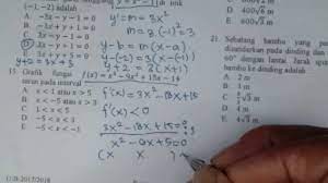 Soal un matematika smk 2018 dan pembahasannya pdf. Soal Unbk Matematika Smk 2018 Cara Golden