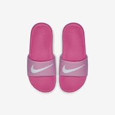 Black And Gold Nike Slides Toddler Nike Kawa Little Big Kids Slide Nike Com In 2020 Kids Slide Big Kids Nike