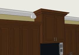 Use Crown Molding To Cover The Old Wallpaper Border Instead Of Removing It Diy Kitchen Remodel Cabinet Molding Kitchen Remodel
