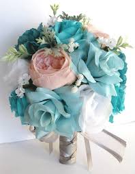 Silk rose roses pre made bouquets wedding bridal bouquet artificial posy flowers. 17 Piece Package Wedding Bouquet Bridal Bouquets Silk Flower Etsy In 2021 Bridal Bouquet Blue Themed Wedding Flower Bouquet Wedding