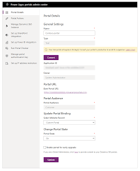 How to open power apps portals admin center? Admin Center Fur Power Apps Portale Power Apps Microsoft Docs