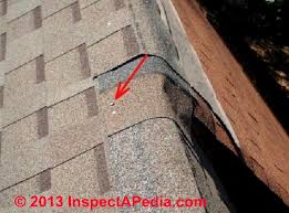 It is not possible to cut caps with dimensional shingles. Ridge Hip Cap Shingles Installation Inspection Failure Diagnosis At Roof Ridges Hips