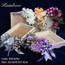 Menerima tempahan membuat gubahan hantaran, bunga dulang, bunga telur/pahar daripada dip, stokin, kertas crepe dan kertas tisu. Gubahan Bekas Hantaran Kayu Hantaran Kayu Gubahan Kayu Murah Kayu Hantaran Perkahwinan Kayu Perkahwinan Shopee Malaysia