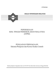 View manual kk pp from aa 1terhad peperiksaan sijil tinggi persekolahan malaysia (stpm) (malaysia. Kerja Kursus Ekonomi Stpm 2014