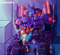 BlueRev 💦 — lunarnerdz: Rodimus was low on energy so Magnus...