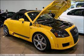 Yellow Audi Tt Convertible Benlevy Com Audi Tt Audi Tt Roadster Audi