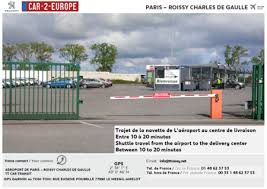 Car Leasing Paris Cdg Airport Short Term Lease