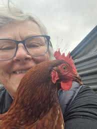 Rescue chicken becomes emotional support animal