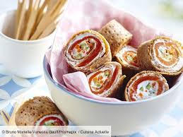 Recette Makis De Galette De Sarrasin A La Truite Fumee Ingredients 4 Personnes 4 Galettes De Sarrasin 2 Galette De Sarrasin Alimentation Croissants Apero