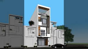 Nhà lô Hiện đại Nhà ống nhà phố house modern street house bao cảnh nha lo nha  pho nha ong hien dai nhà phố hiện đại - Model - 3D Warehouse
