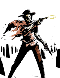 Amazing Old West Illustrations Clint Eastwood Clint Illustration