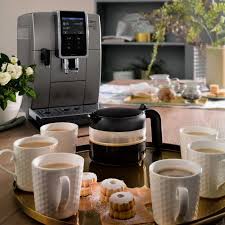 Maybe you would like to learn more about one of these? De Longhi Dinamica Plus Fully Automatic Coffee Maker Espresso Machine Titanium Williams Sonoma