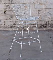 Solid Metal Outdoor Metal Chair Bar Height Chairs Metal Bar Bar Stools