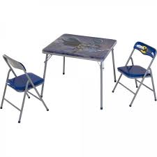Batman Activity Table And Two 2 Chair Set Combo With Washable Erasable Surface Okids Table And Chair Sets Table And Chairs Table Top Design