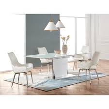 Contemporary home decor, much like high fashion, has plenty of replicas and almost no substance. Modern Extendable Dining Table Set Model Marc Buy Dining Room Sets Dining Table And Chair Compact Dining Table Set Product On Alibaba Com