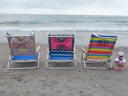 Preppy Monogram Bow Beach Chair Beach Chairs Diy Beach Chairs Chair