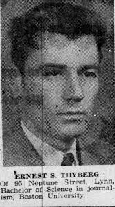 SSGT Ernest Swanson Thyberg (1920-1970)