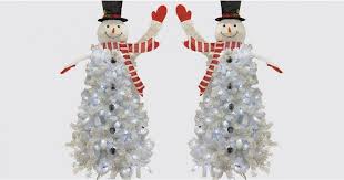 Inflatable white and red snowman christmas yard decor. Holiday Time 6 5 Pre Lit Snowman Regular Full Christmas Tree 129 98 Shipped Walmart