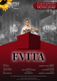 Jul 10, 2015 · a few weeks before she died, eva peron rode next to her husband for his second inauguration as president of argentina. Evita Unsere Projekte Creative Arts Group E V Dusseldorf