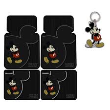 Details About New Disney Mickey Mouse Classic Car Truck Suv Front Rear Back Rubber Floor Mats Classic Cars Rubber Floor Mats Rubber Flooring